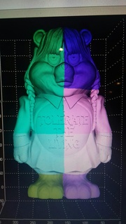 Addams famille ours 50 centimètres 14 pièces horreur 3d print model - Mito3D