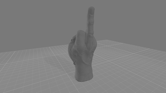 addams fingers key ring - wednesday miercoles family 3d print model - Mito3D