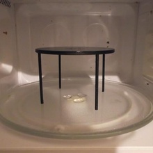 adicional de la base del horno microondas casa alimentos cocina 3d print model - Mito3D