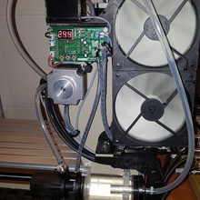 additional indicator control mount radiator cnc3020 3d print model - Mito3D