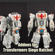 addons set transformers siege ratchet game 3d print model - Mito3D