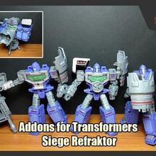 addons transformers siege refraktor game 3d print model - Mito3D