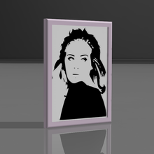 Adele decorativo telaio 3d print model - Mito3D