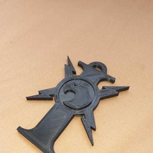 adeptus custodes gros trousseau de clés jeu un symbole warhammer 40k wh40k jouet 3d print model - Mito3D
