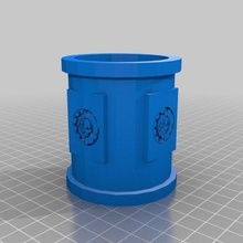 adeptus mechanicus cup 40k dice tabletop wargaming toy_game_accessories 3d print model - Mito3D