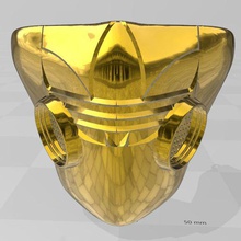 adidas mask art 3d print model - Mito3D