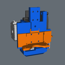 adimlab bmg & e3d-v6-setup-linear-Schienen - remix tool 3d-Drucker Teile 3d print model - Mito3D