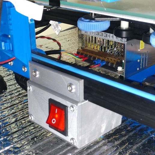 adimlab printer switch box tool 3d parts 3D print model - Mito3D