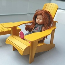 Adirondack Puppen Stuhl Puppe Spielzeug Fleisch 3d print model - Mito3D
