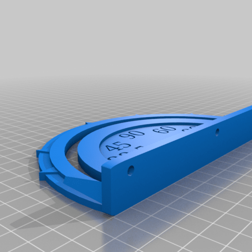 adjustable angle mount bracket parts 3D print model - Mito3D