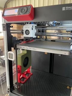 ajustável bambu laboratório p1p aux ventilador x1c 3d print model - Mito3D