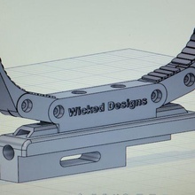 einstellbar Hintern Haken Gadget Einschlag 3d print model - Mito3D