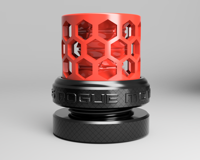 Ajustable amortisseur pieds 3d imprimantes anycubic chiron jambes imprimante pièces mods 3d print model - Mito3D