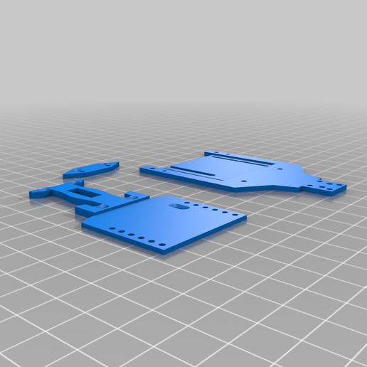 einstellbar Deck drz atomar rcdrift rc Wagen 3d_printing 3D print model - Mito3D