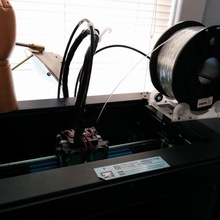 einstellbar erweiterbar filament spool-stand flashforge creator pro-Ergänzungen tool 3d Drucker Zubehör freecad spool holder filament-Halter 3d print model - Mito3D