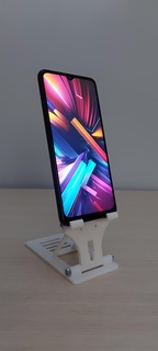 adjustable foldable phone tablet holder stand smartphone support 3d print model - Mito3D