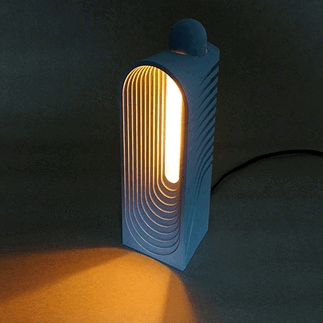 regolabile lampada arredamento design luce 3D print model - Mito3D