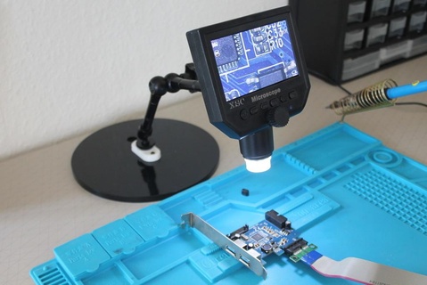 Ajustable microscope supporter catégorisé 3d print model - Mito3D