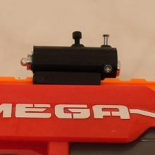 adjustable nerf laser sight game toy accessories 3d print model - Mito3D