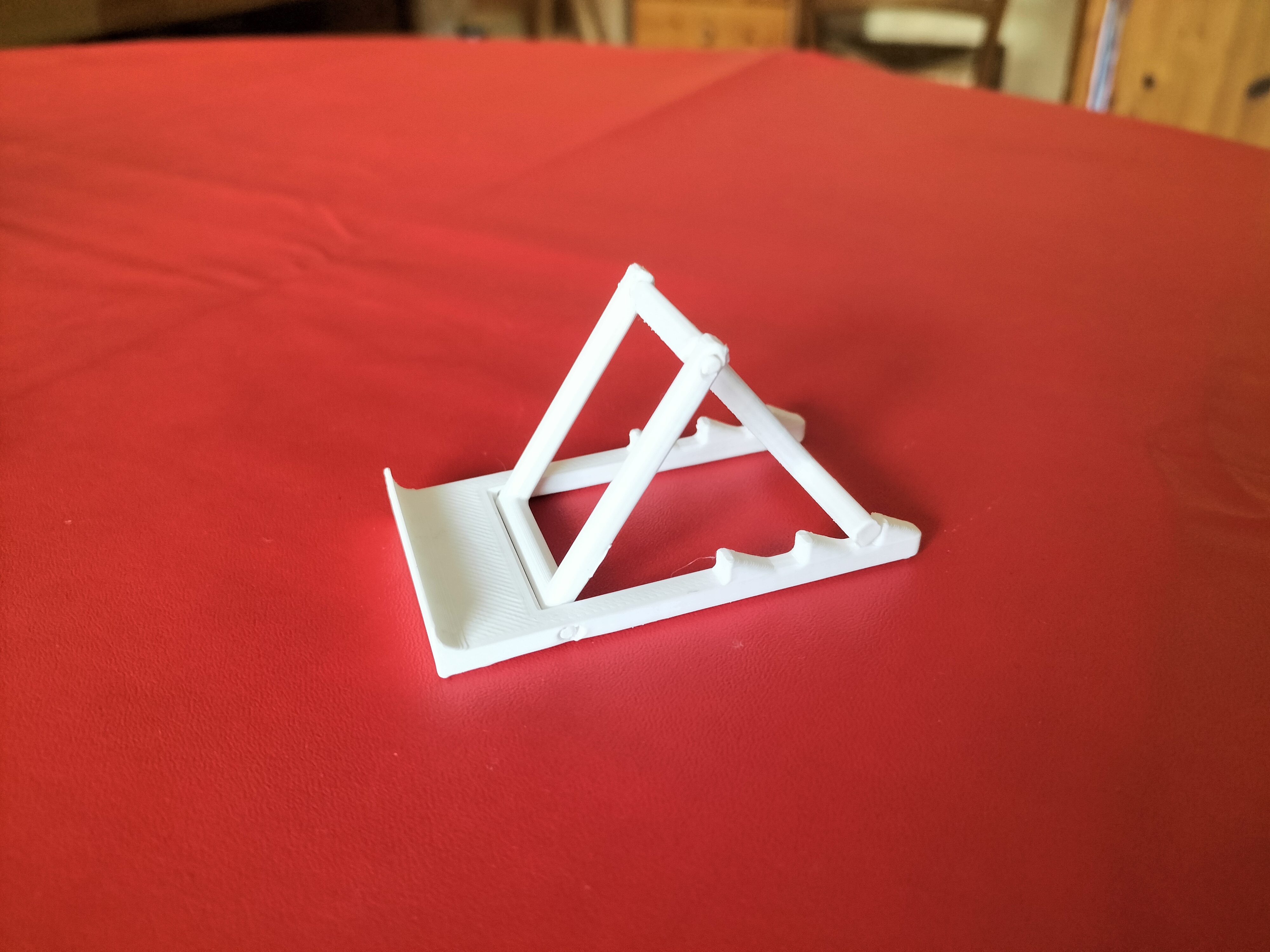 ajustable teléfono soporte apoyo adjunto archivo puerta smartphone calle 3D print model - Mito3D