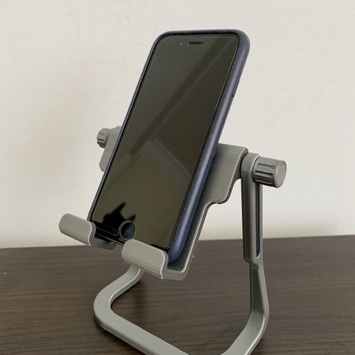 ayarlanabilir telefon ayakta durmak Soporte düzenlenebilir Celular adaletsiz amaç masa destek Kulp sergi salonu Porta Creartech 3D print model - Mito3D