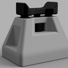 adjustable shooting stand various 3d print model - Mito3D
