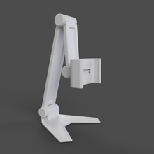 adjustable smartphone stand gadget holder phone design 3d print model - Mito3D