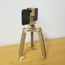 ajustável smartphone tripé gadget fotografia de vídeo 3d print model - Mito3D