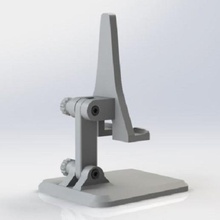 adjustable support smartphone v2 telephone smart stand universal tiktok zoom easy 3d print model - Mito3D