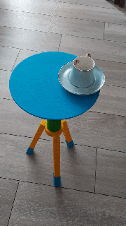 adjustable table table-home- 3d print model - Mito3D