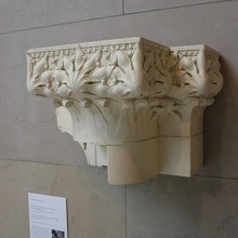 adler e sullivan coluna capital parte do friso a arte 123d catch detalhe arquitetônico instituto de chicago réplica scan verifica réplicas 3d print model - Mito3D