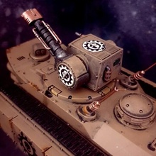 admech ferrumite cannone 40k warhammer adeptus omnissiah disintegratore ferumite 3d print model - Mito3D