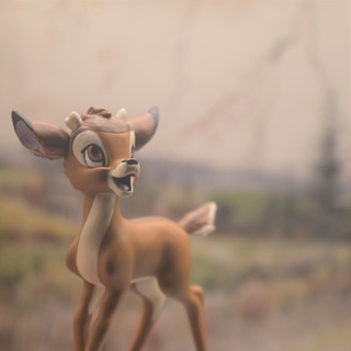 adolescent bambi - stl fawn deer stag prince forest animal cute fan made 3d print model - Mito3D