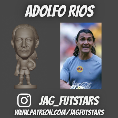 adolfo rios futebol stl jogos am rica mex necaxa vera cruz pumas 3d print model - Mito3D