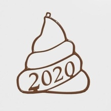 adorno 2020- mierda art toy shit 2020shit 2020 fuck 3d print model - Mito3D