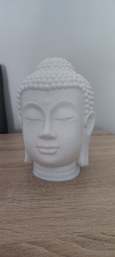 adorno cabeza buda accueil maison 3d print model - Mito3D