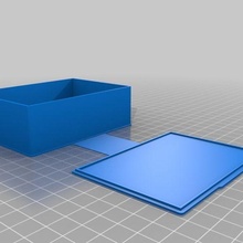 adrénaline cartes collectionner caja personnalisé conteneurs 3d print model - Mito3D