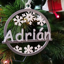 adrian christmas ball decoration tree 3d print model - Mito3D