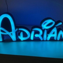 Adrian disney lampe 3d print model - Mito3D