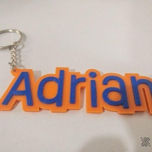 adrian llavero personalizado Arte 3d print model - Mito3D