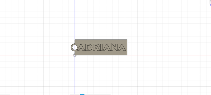 adriana anahtarlık kalamar oyun 3d print model - Mito3D