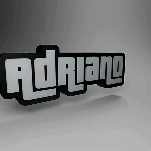 adriano - illuminated sig