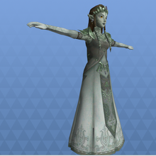 yetişkin Prenses zelda twilight princess ait oyun link çocuk vardır Alacakaranlık sheika nefes vahşi efsane kahraman zaman onların hyrule karakter ana nintendo wii u geçin 3d 3d print model - Mito3D