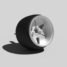 advan racing dish+tire 3d print model - Mito3D