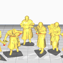 avance mort armée wargaming 3d print model - Mito3D