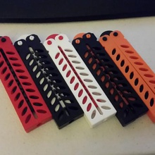 advanced balisong trainer gadget butterfly knife toy fidget tool g-2 labs 3d print model - Mito3D