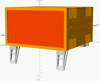 fortgeschritten ultimativ Box Hersteller Boxen anpassbar Elektronik Gehege openscad parametrisch scad 3d print model - Mito3D