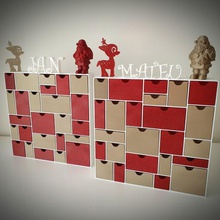 advent box home Kiste Weihnachten Schubladen asturmaker gij n asturies 3d print model - Mito3D