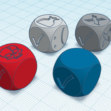 adventure dice game gshowitt grant howitt free 3d print model - Mito3D