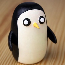 adventure time - gunter art pinguino il tempo di avventura 3d print model - Mito3D
